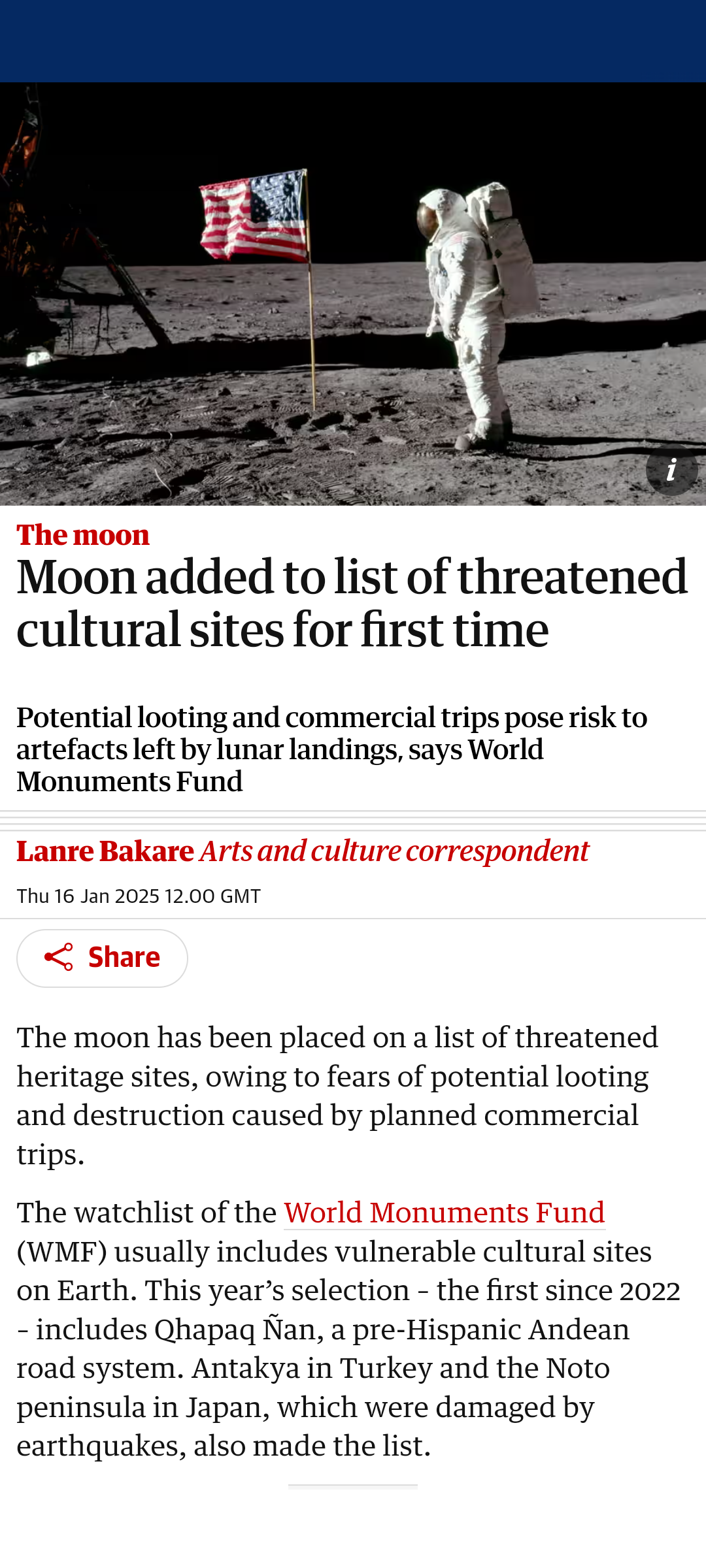 We've Already Damaged Our Planet, Let's Not Ruin the Moon Too