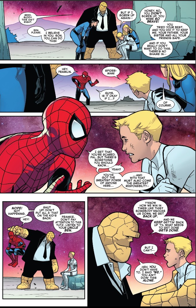 Ben's Take on Power and Responsibility: A Spidey and Franklin Friendship