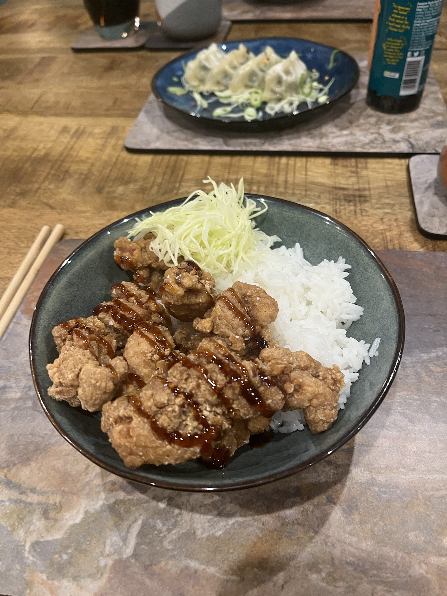 Last night's culinary adventure: I made delicious karaage!