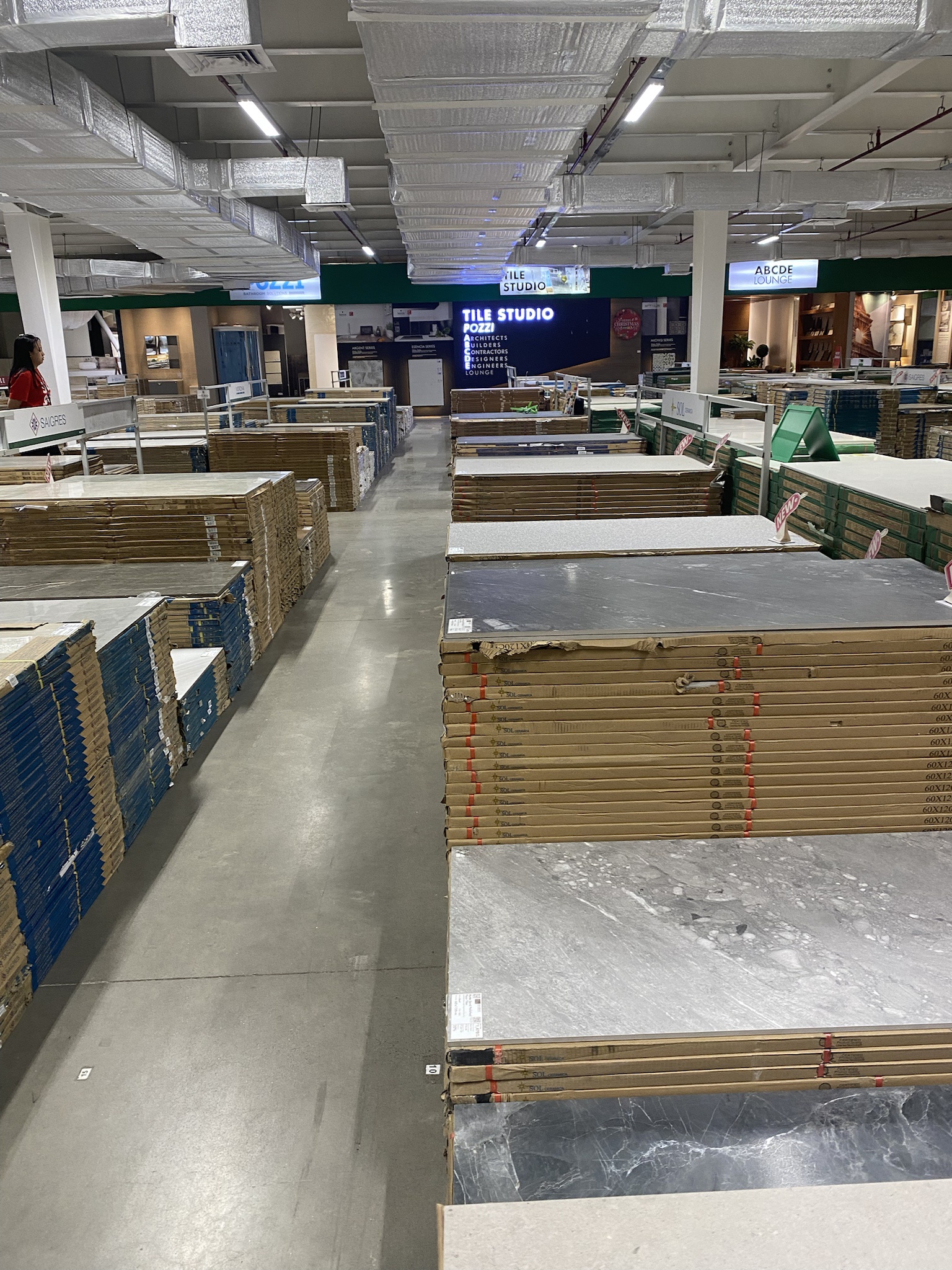 At the Tile Store: My Wife Says 'You Make the Call!'