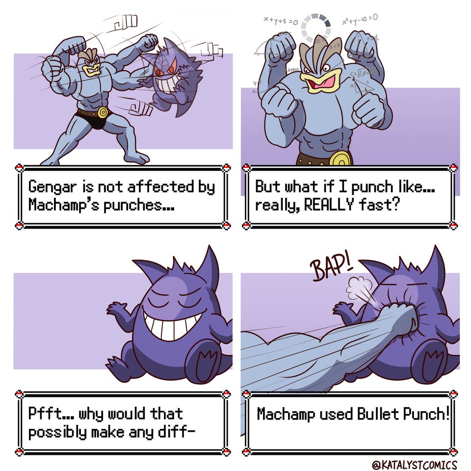 The quirky side of Pokémon physics!