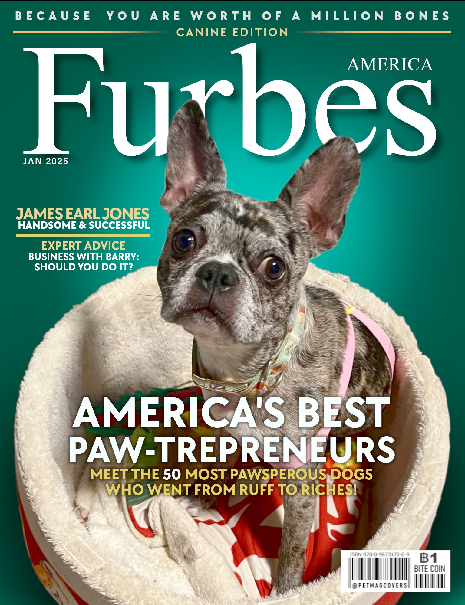 James Earl Jones Graces the Cover of FURBES Magazine