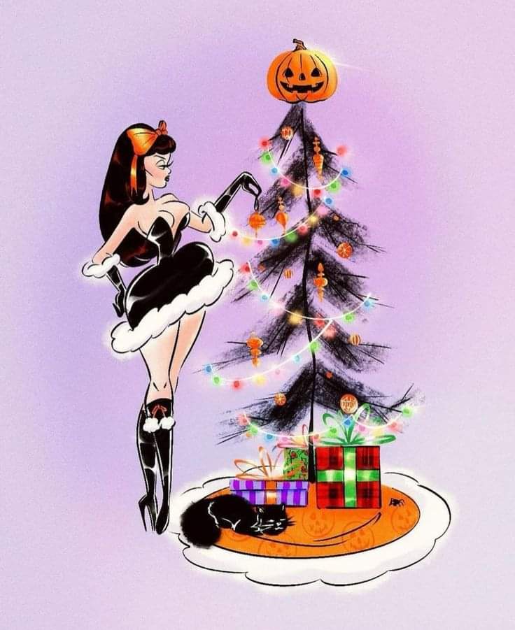 A Dark Twist on Christmas Cheer