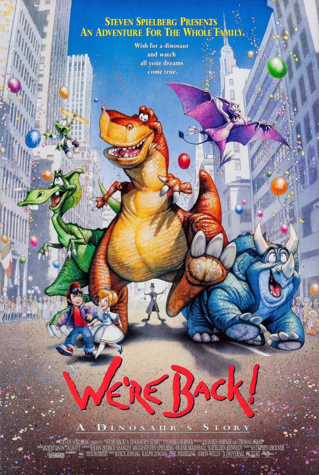 Celebrating 31 Years of 'We’re Back! A Dinosaur’s Story' Since Its Theatrical Release on November 24, 1993