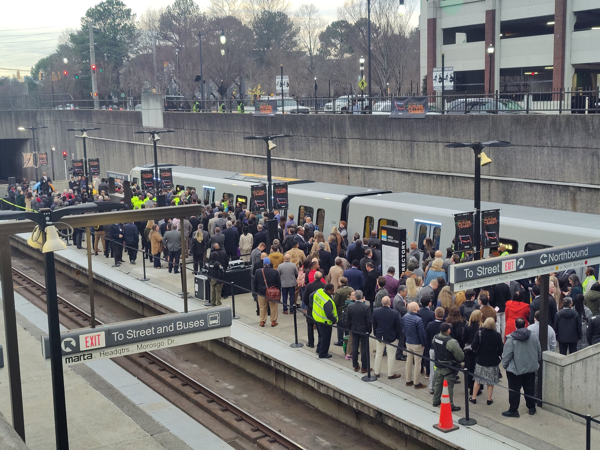 Americans Reacting to Their Brand New, Non-Ancient Train