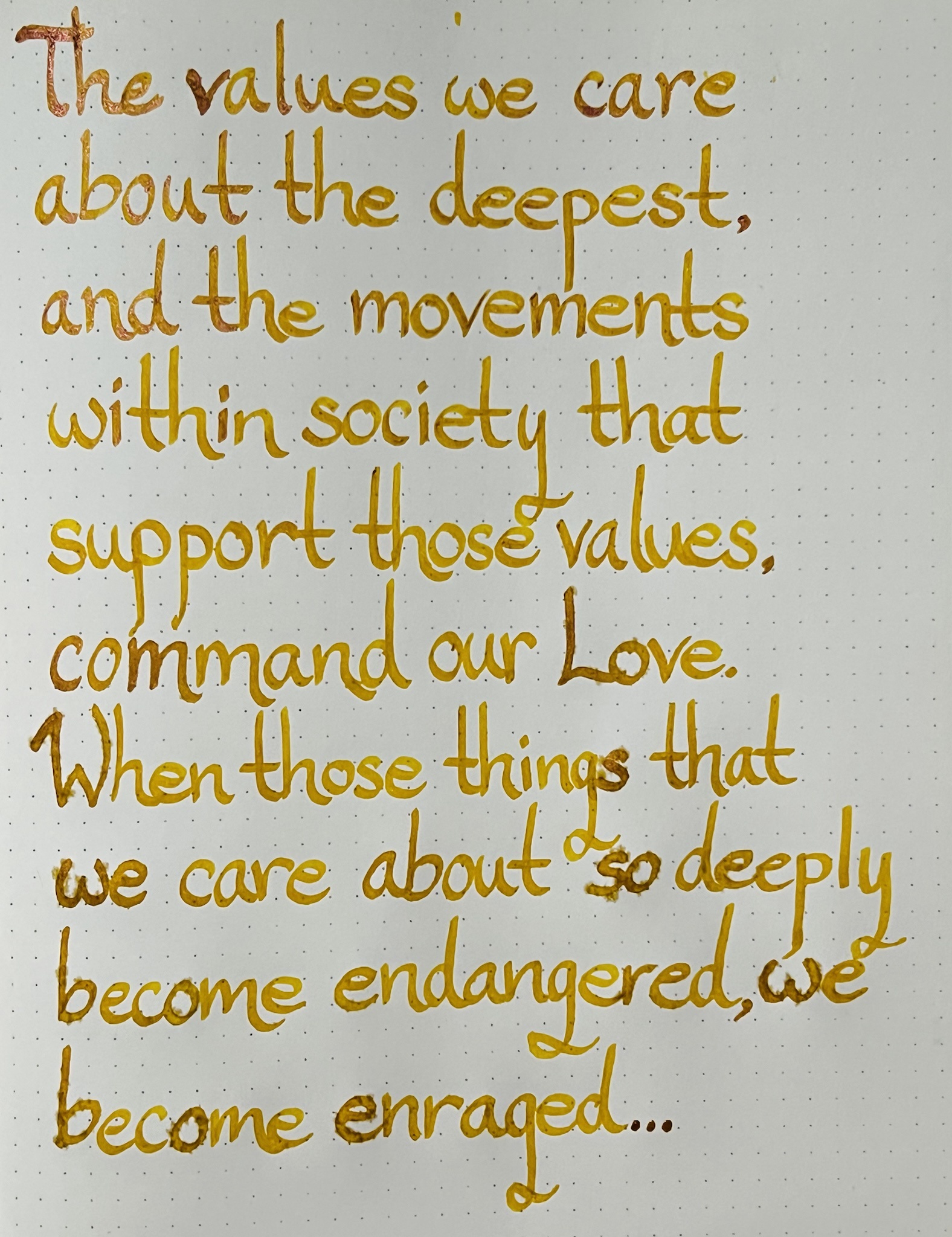 Practicing Calligraphy with Wisdom from Mr. Rogers