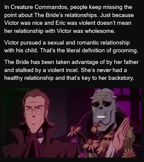 Unveiling the Bride from Creature Commandos