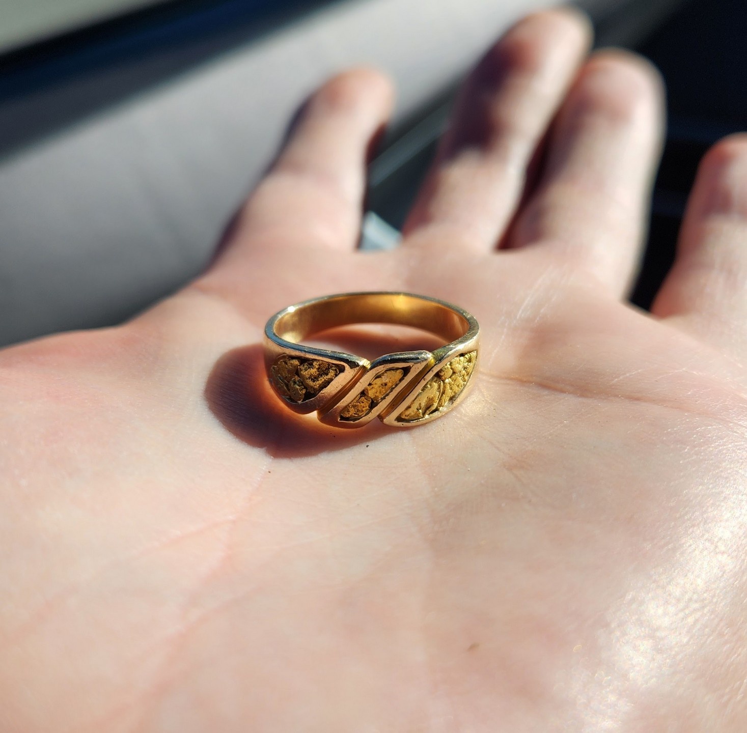 Rediscovered a Redditor's Precious Lost Gold Ring