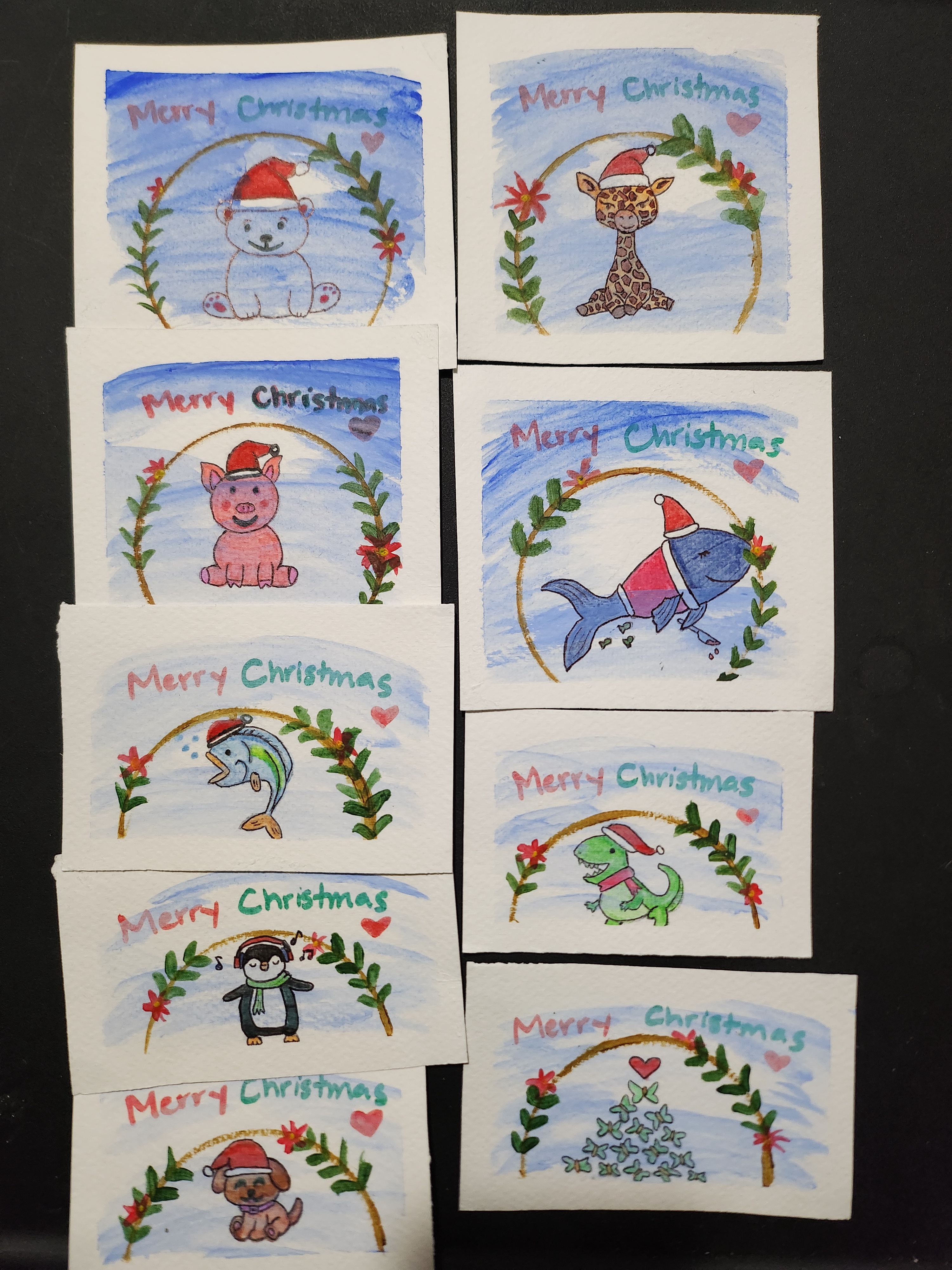 Celebrating the Spirit of Christmas with Art!