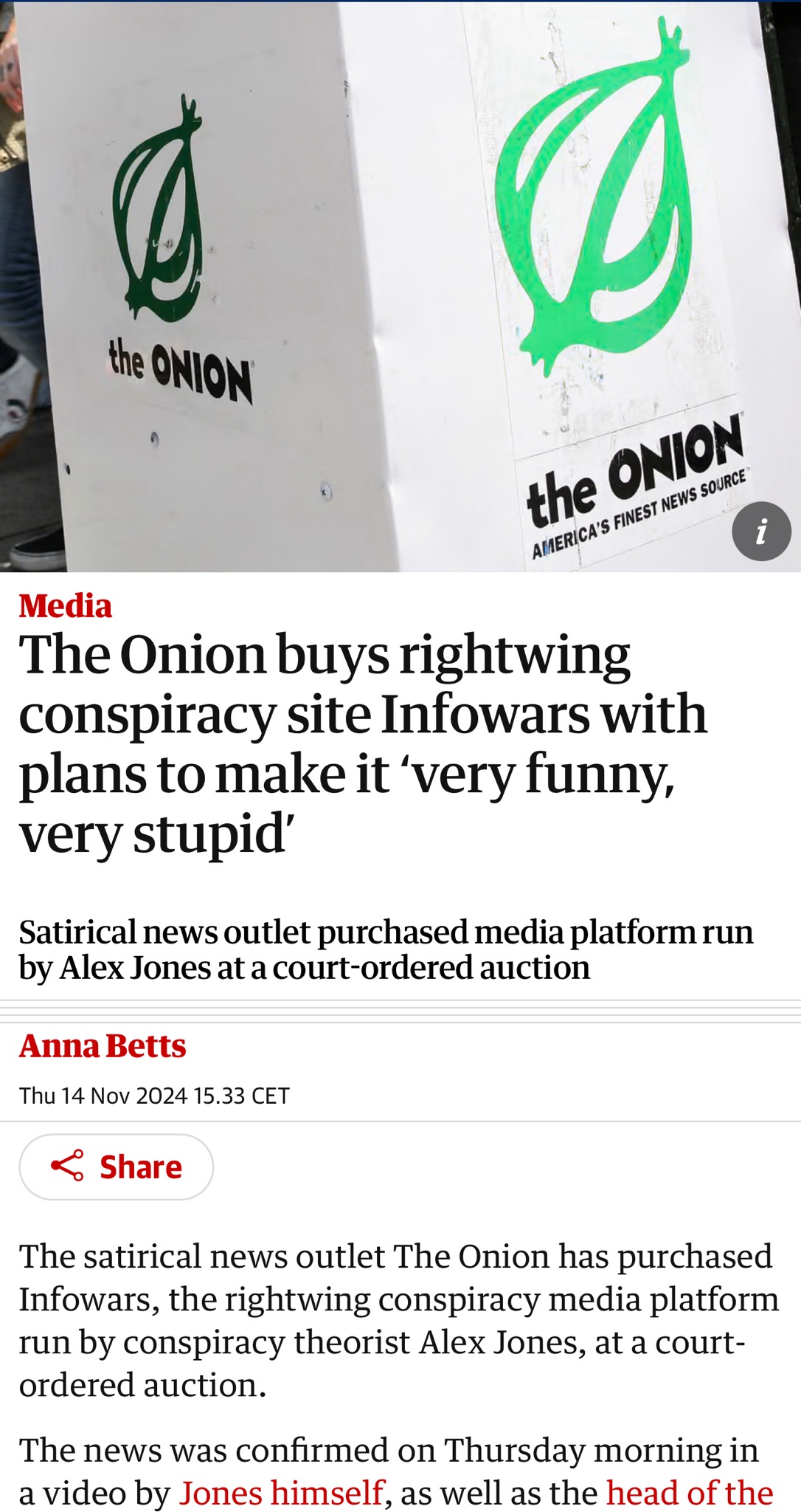 At Last, Some Truly Good News!