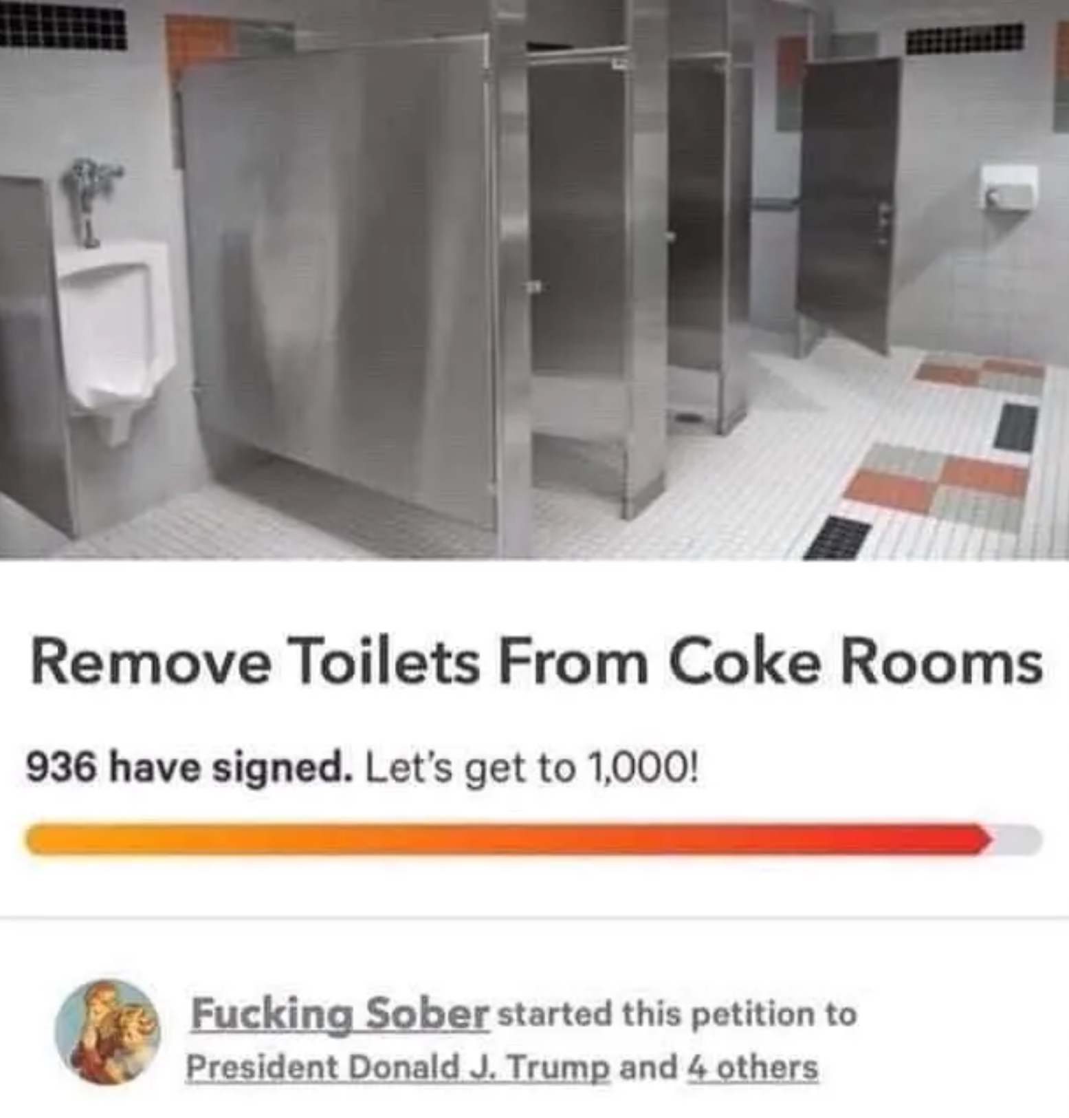 A petition that truly represents fairness