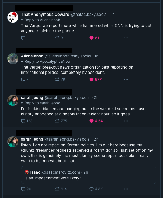 Breaking News: Chaos Unfolds in South Korea with a Tipsy TheVerge Editor Reporting Live