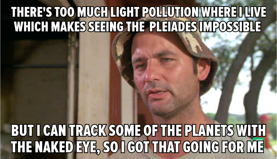 Stargazing While Taking Out the Trash: A Cosmic Experience