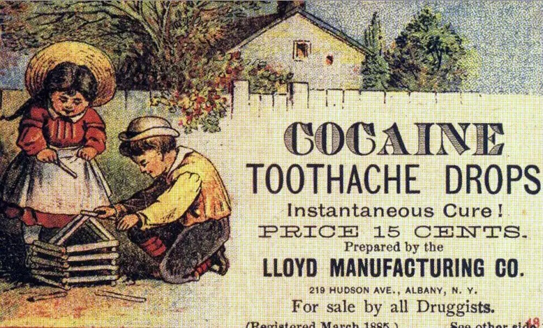The Miracle Cure of 1885: Cocaine Toothache Drops Advertisement