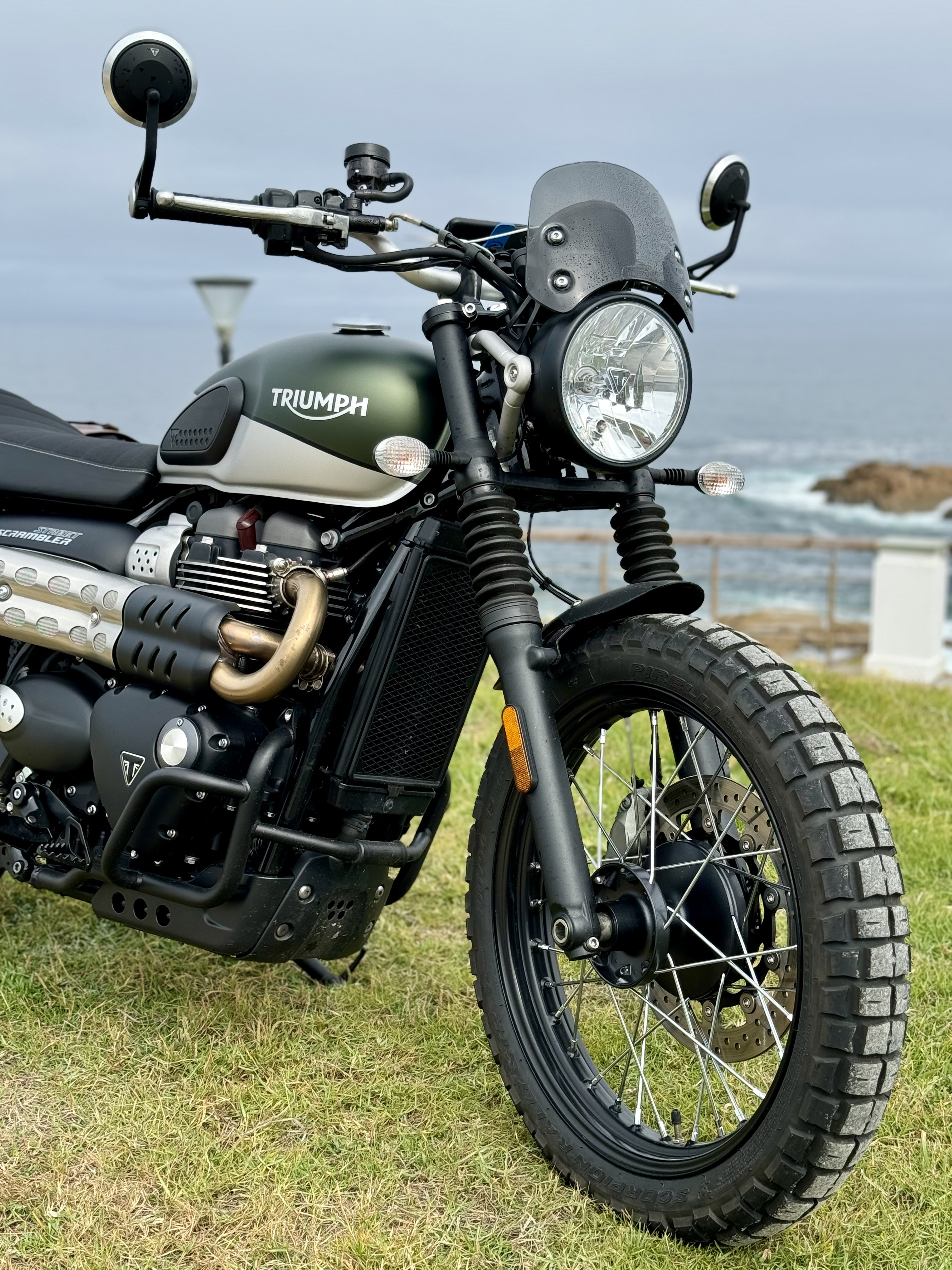 Introducing the Scrambler 900 in Khaki Green