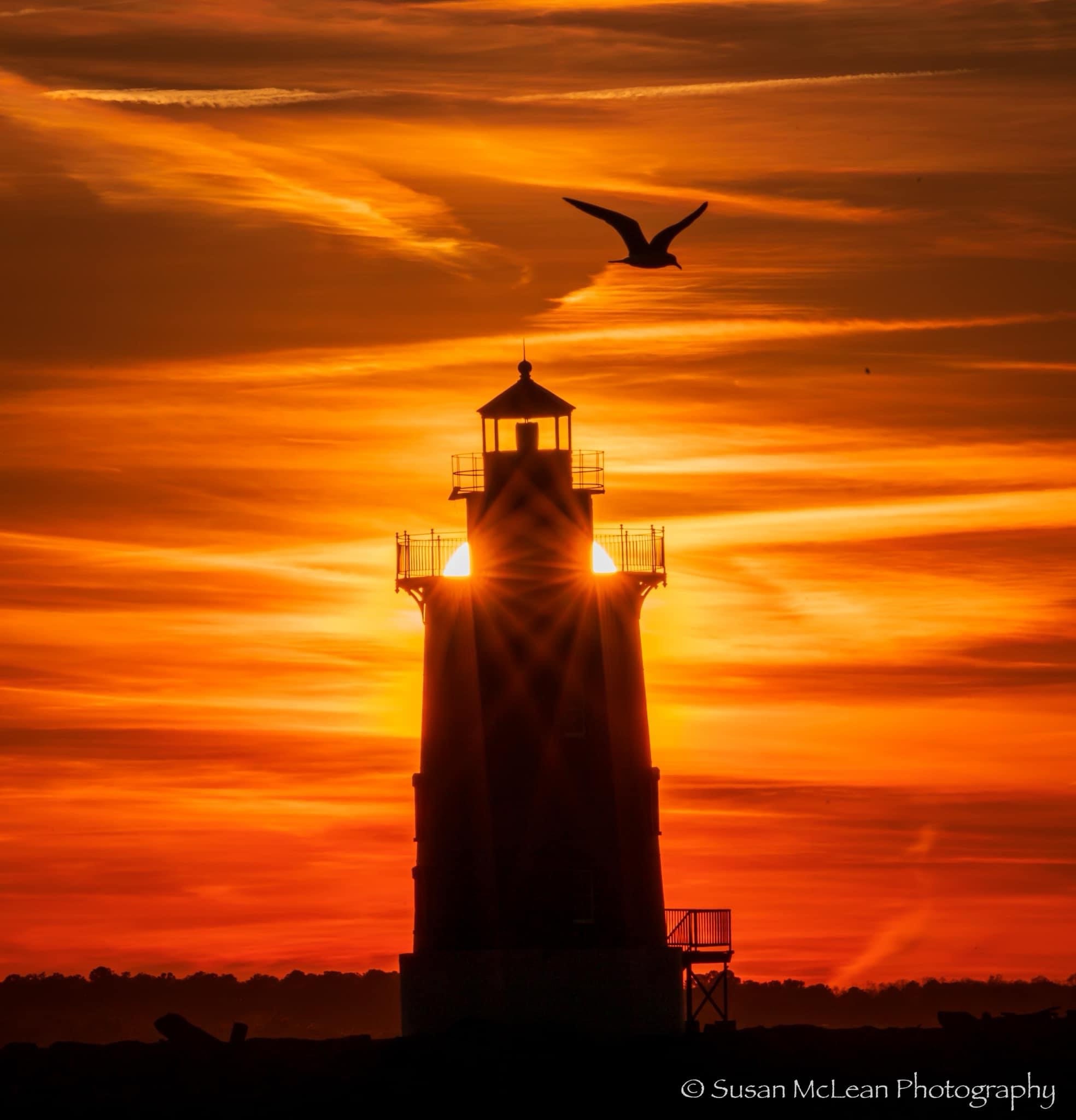 A serene lighthouse standing tall