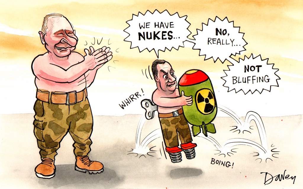 Putin Caricature: A Satirical Take