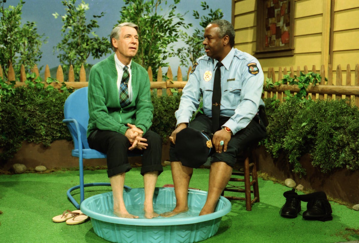The one and only Mr. Rogers: a true icon!