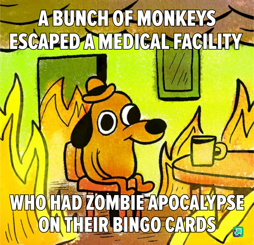 Do People Realize How Many Movies Begin with Monkeys Escaping from a Lab?
