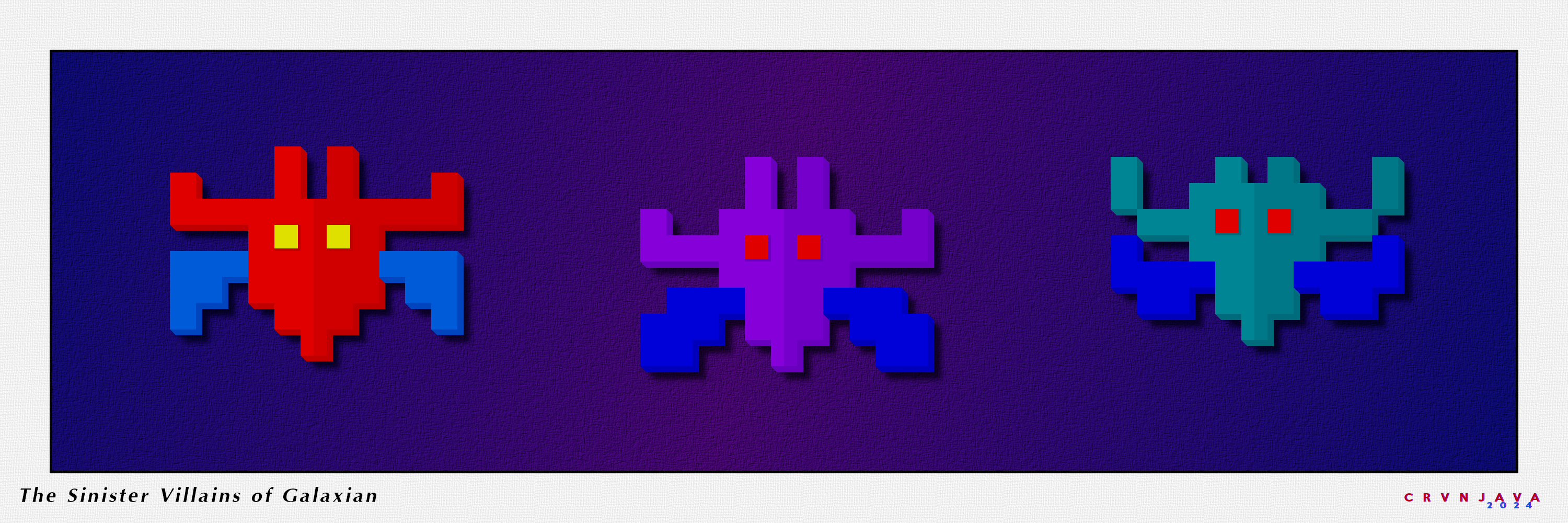 The Villains of Galaxian Strike Again