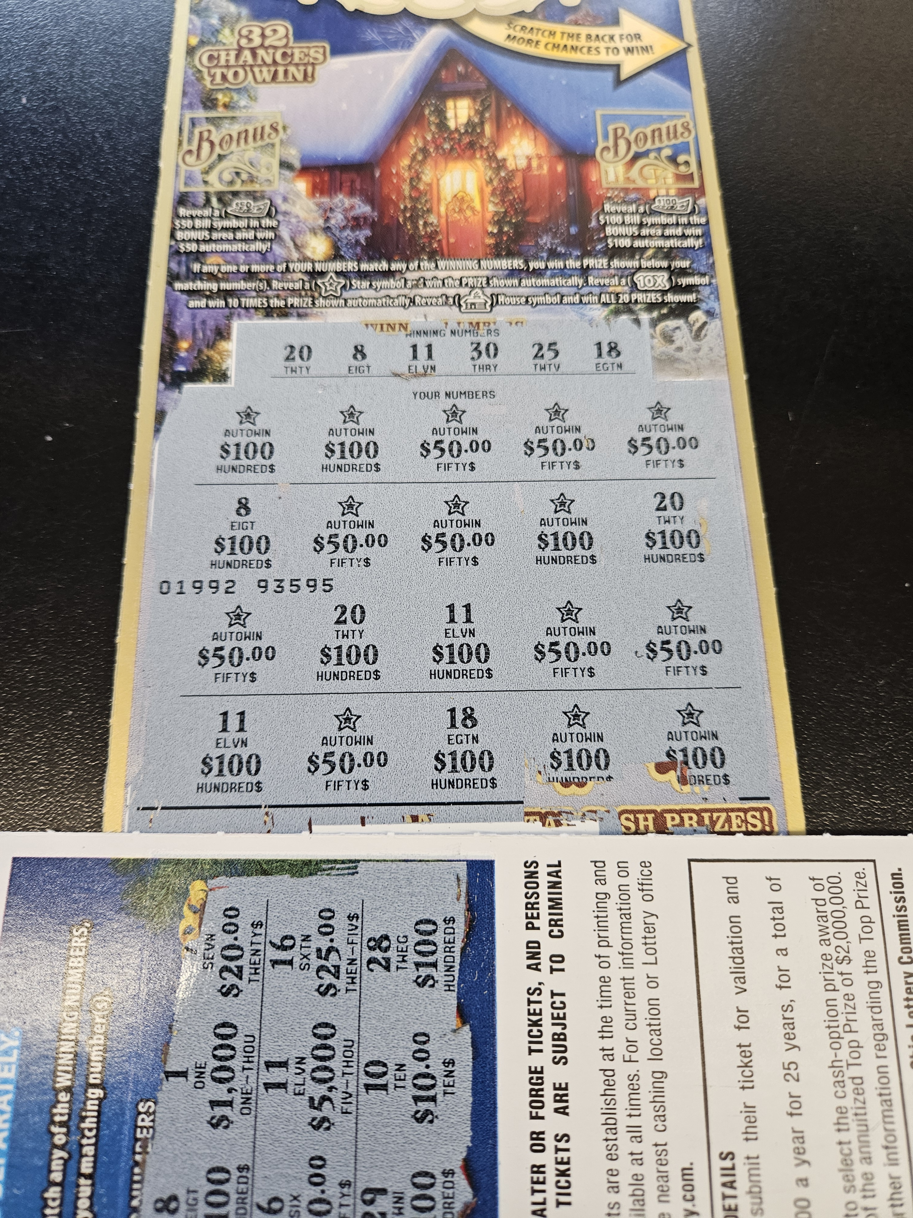 The Largest Scratch-Off Ticket I've Ever Had