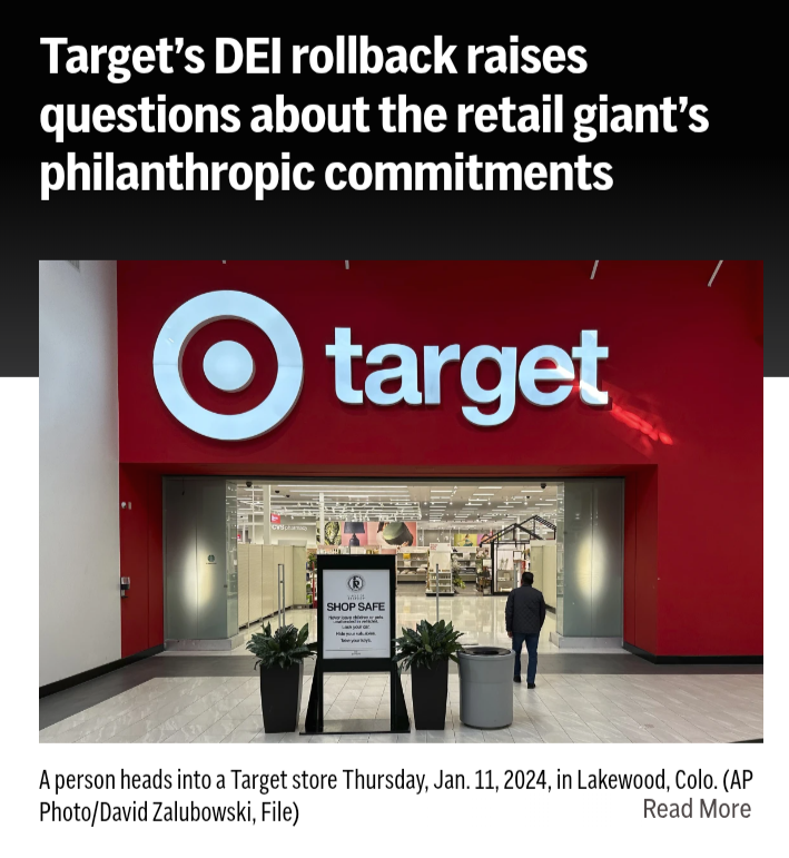 Target Takes a Step Back on DEI Initiatives