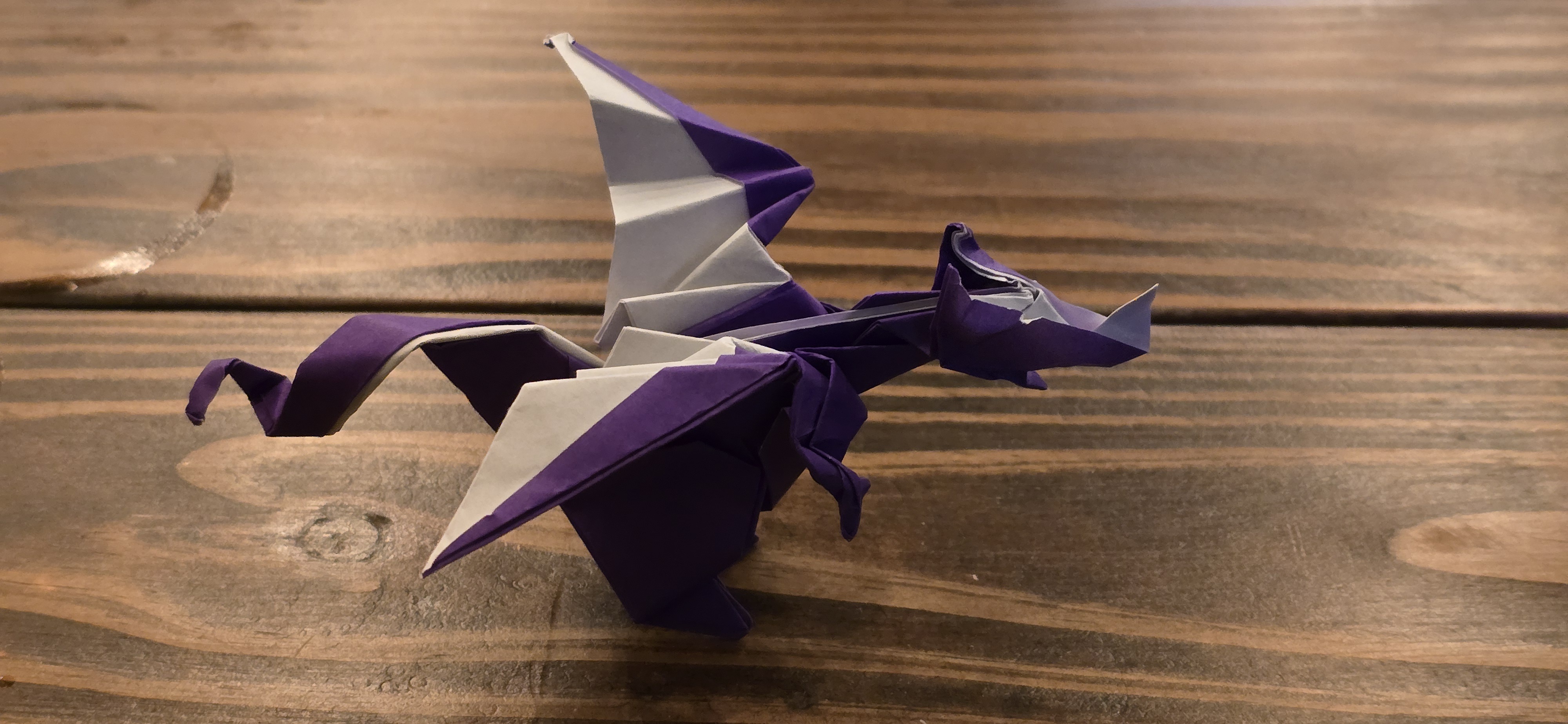 Behold the Classical Dragon, beautifully designed by Kyohei Katsuta and folded by yours truly.