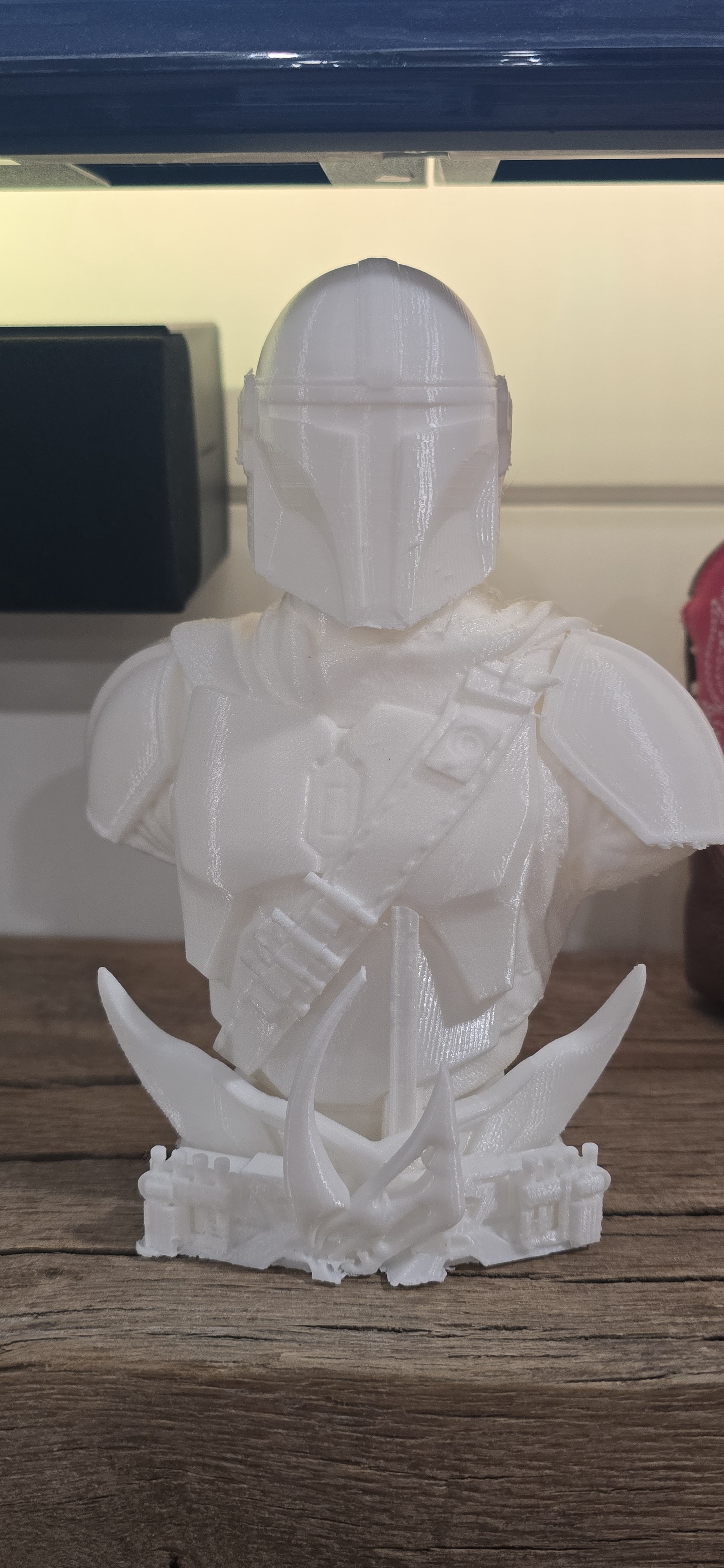 Stunning Mandalorian Bust: A Collector's Dream