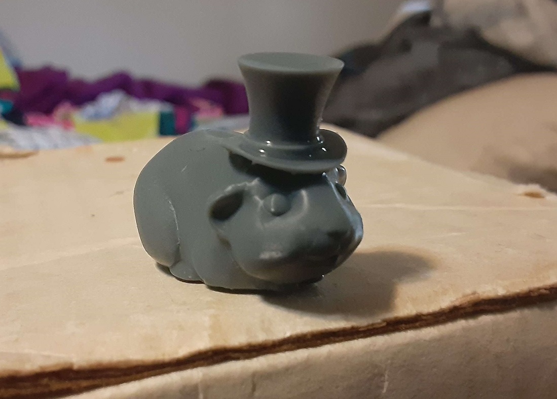 Behold my first print featuring this dapper little fellow!