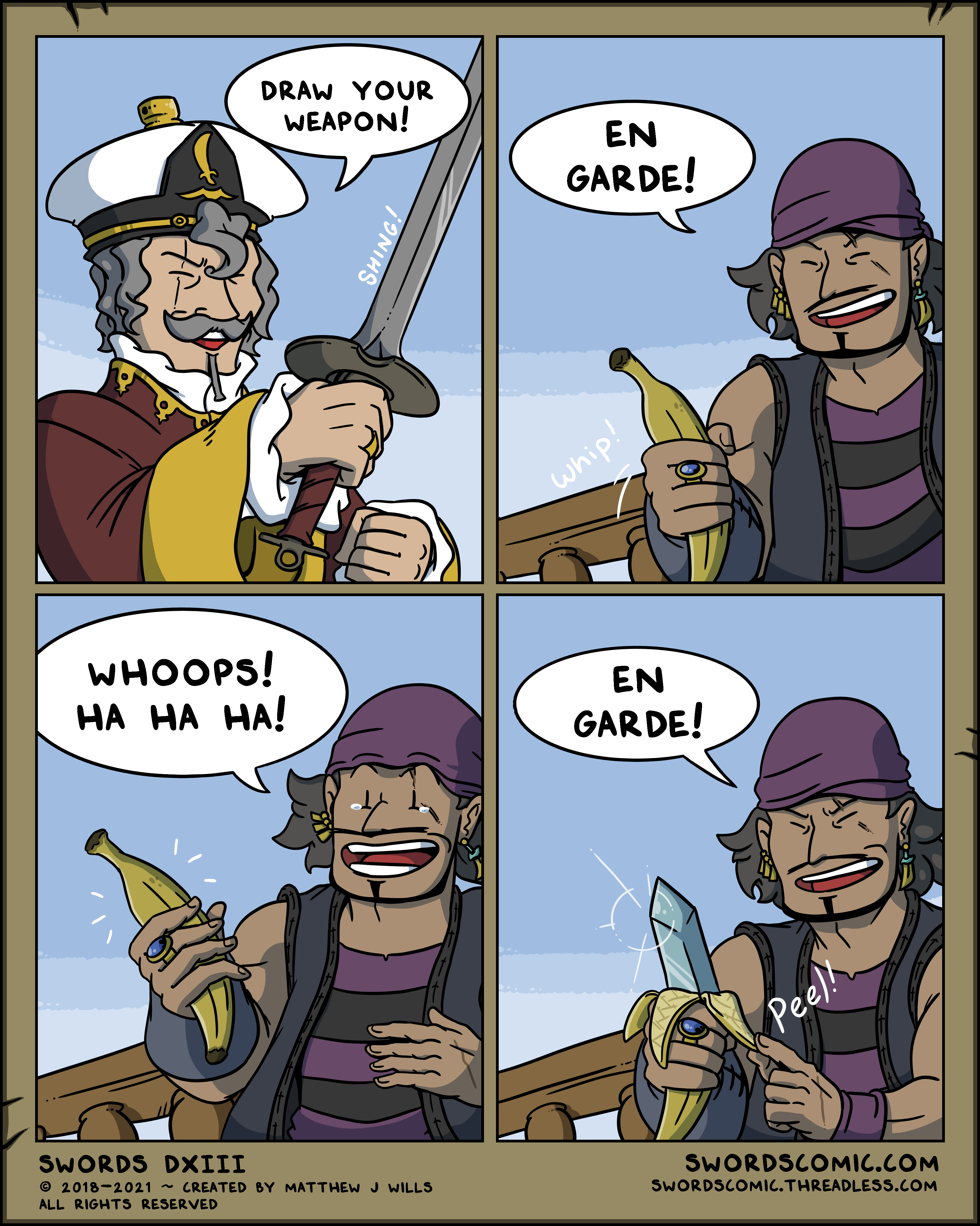 The Sea Shore's Unique Sword Seller