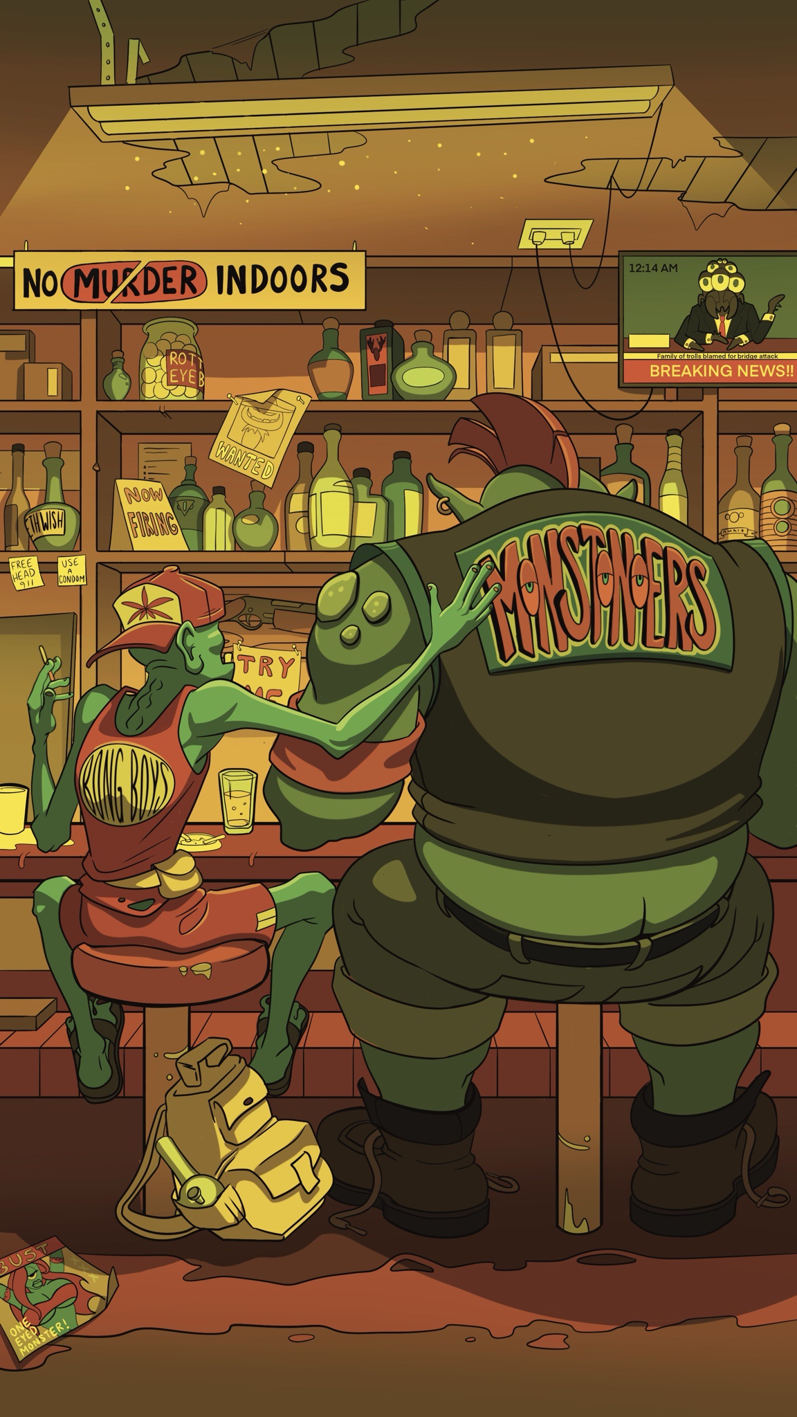 Introducing Two New Characters in My Animated Series 'Monstoners'!