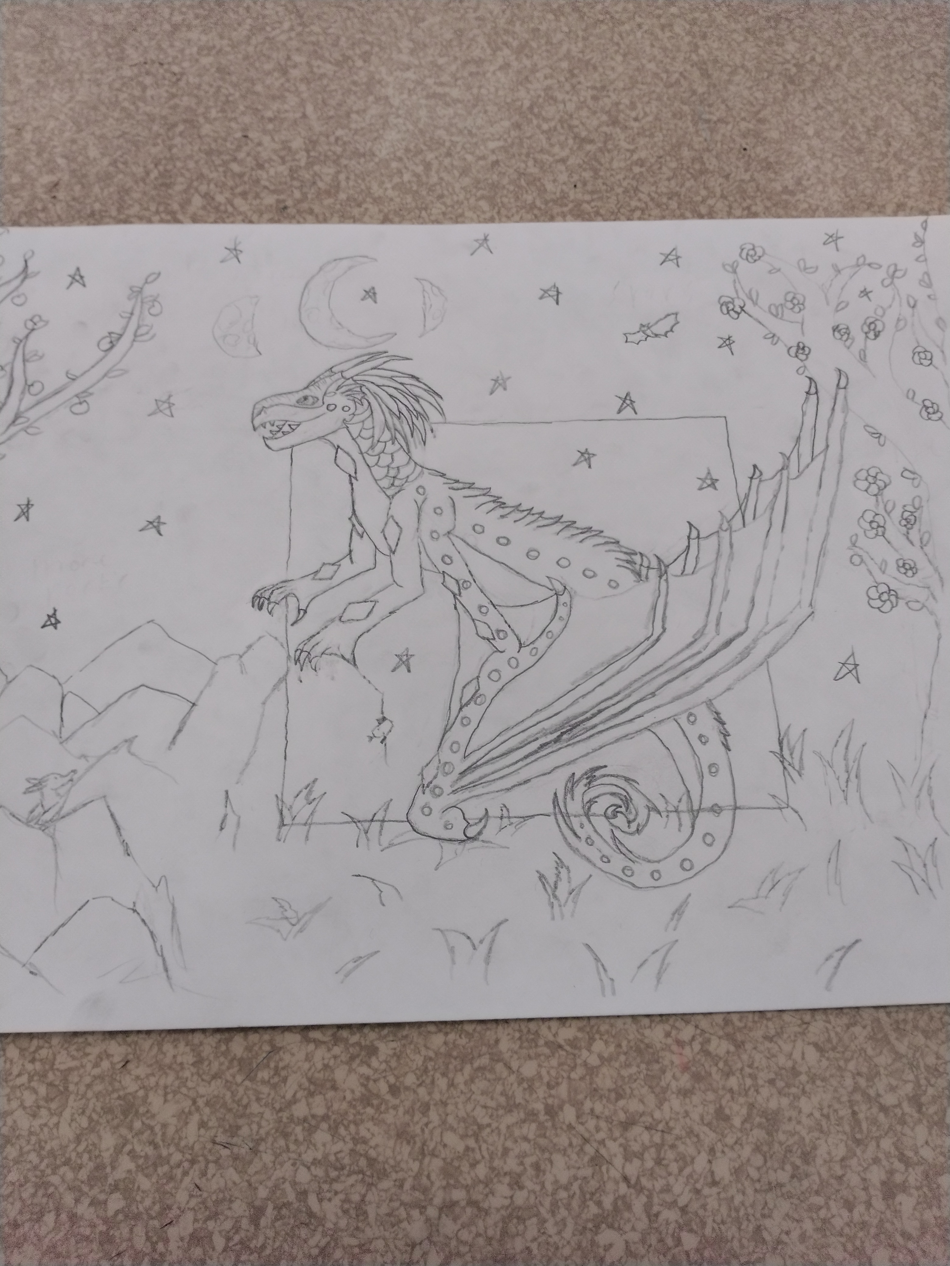 Check out my drawing in progress!