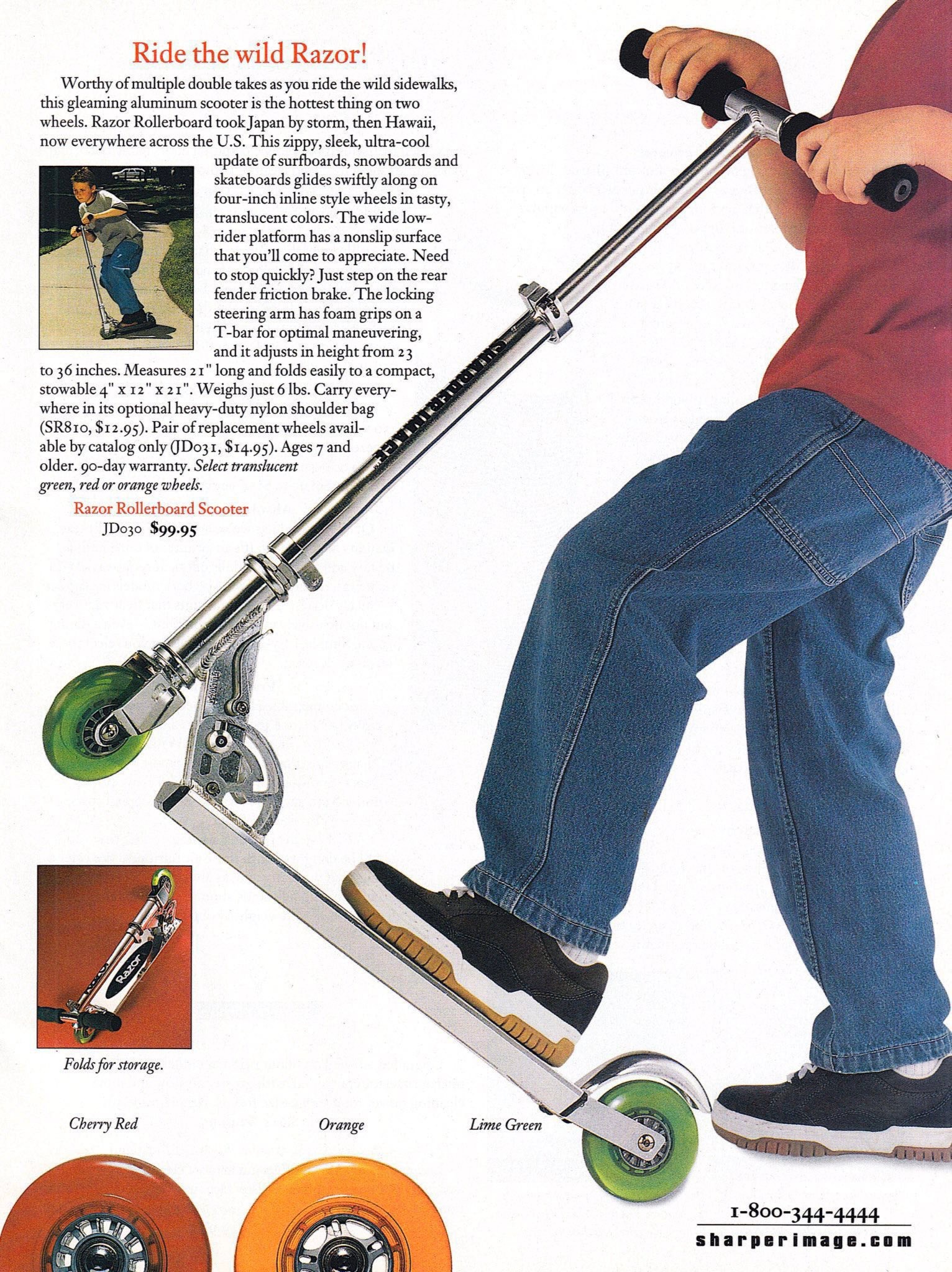 Throwback to 2000: The Launch of the Razor Rollerboard Scooter in the U.S.