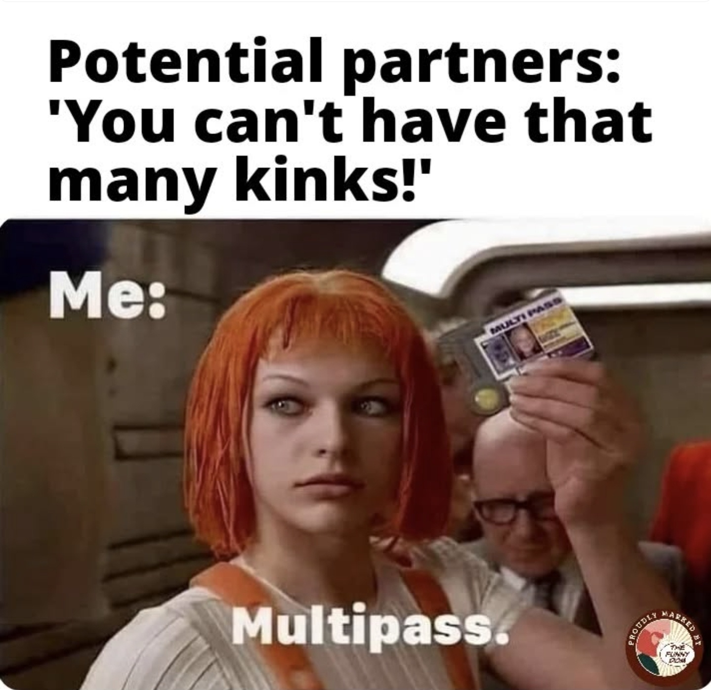 I Want to Combine My Corbin with Your Leeloo