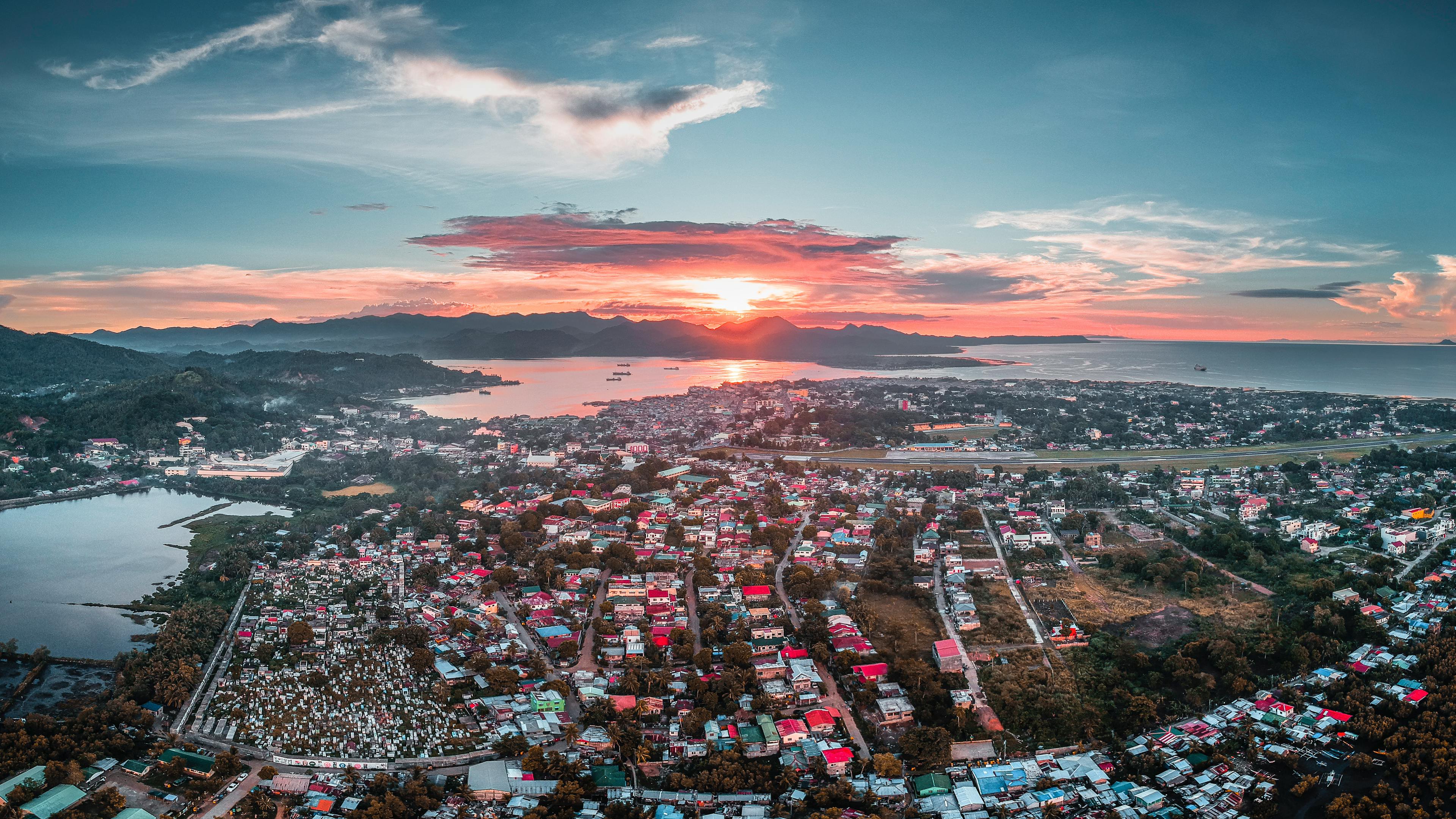 Breathtaking sunset views along the Masbate Coast.