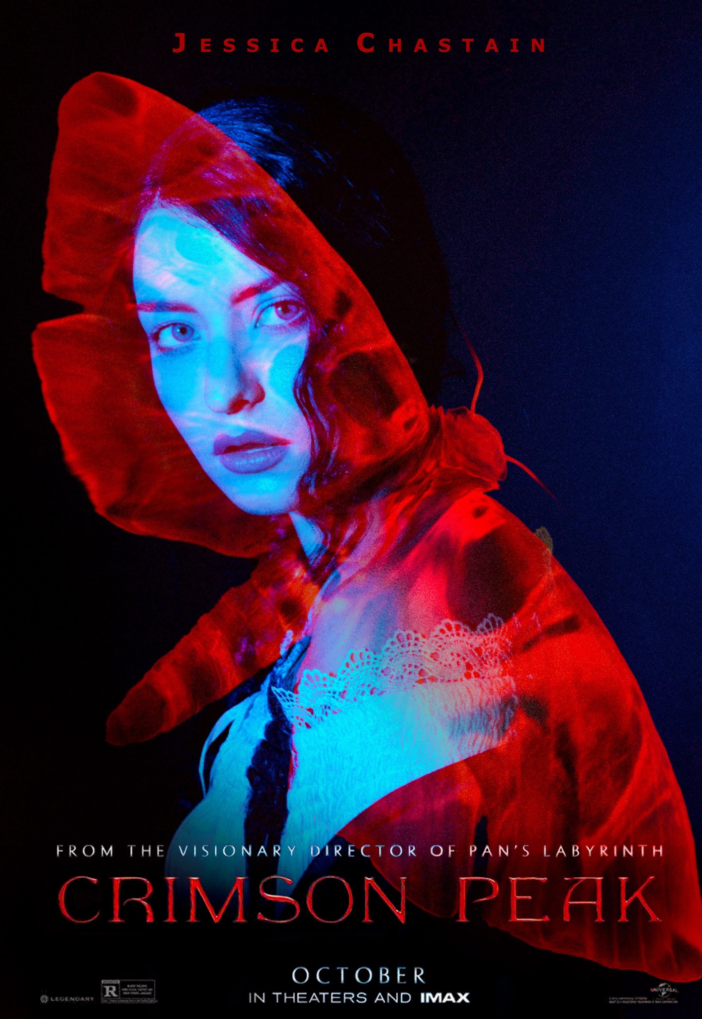 Check out my Lucille Sharpe cosplay from Crimson Peak, with my friend perfectly portraying Edith Cushing!