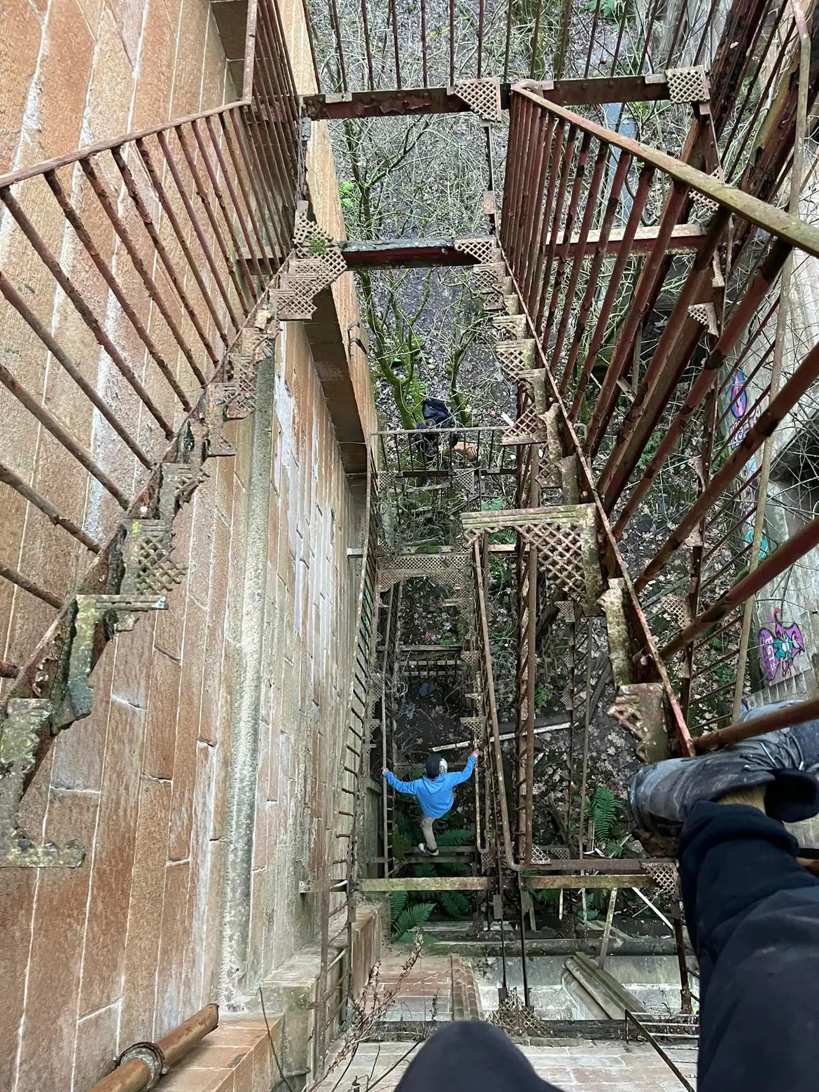 Beware of the infamous Death Stairs!