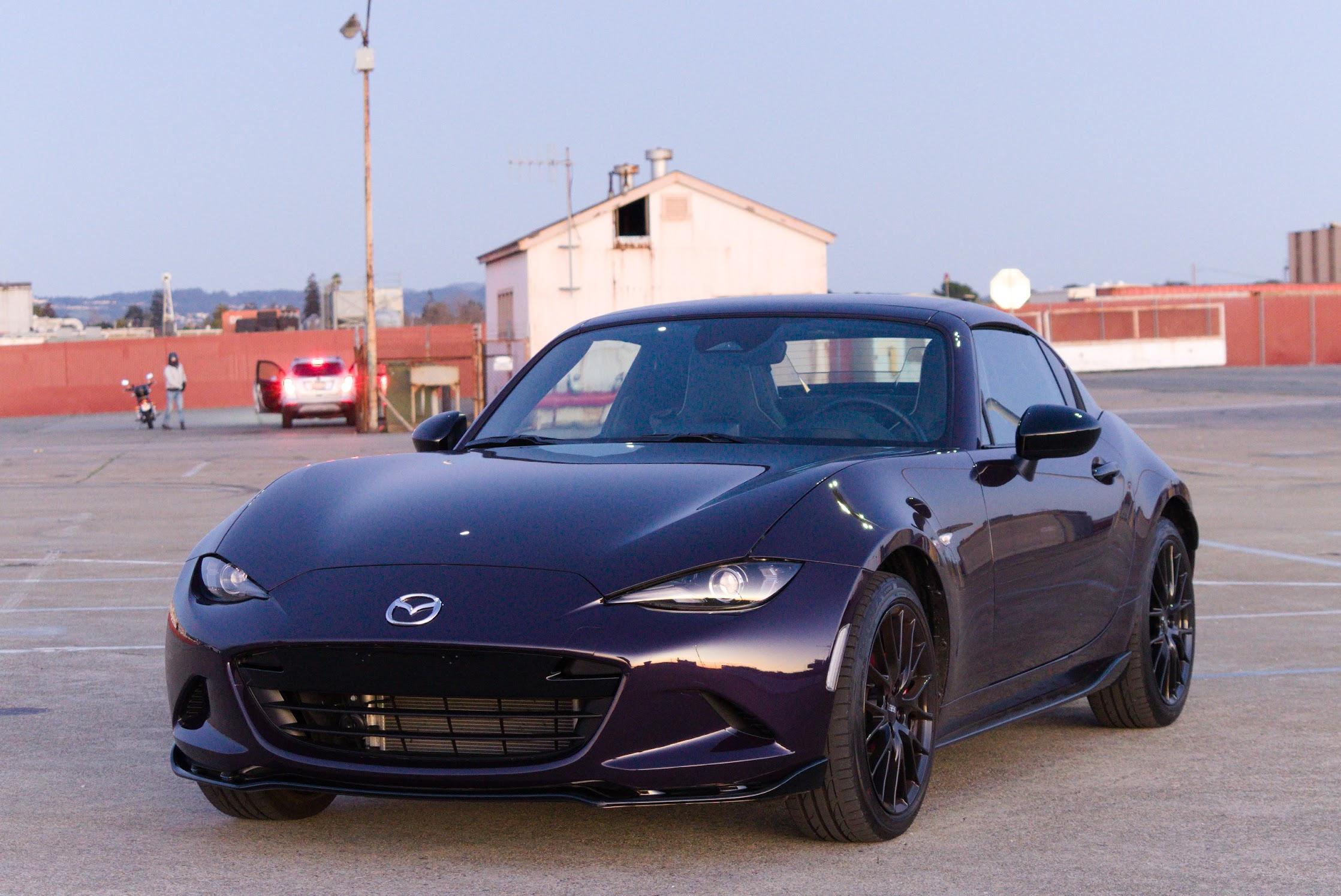 The Eye-Catching Purple Miata