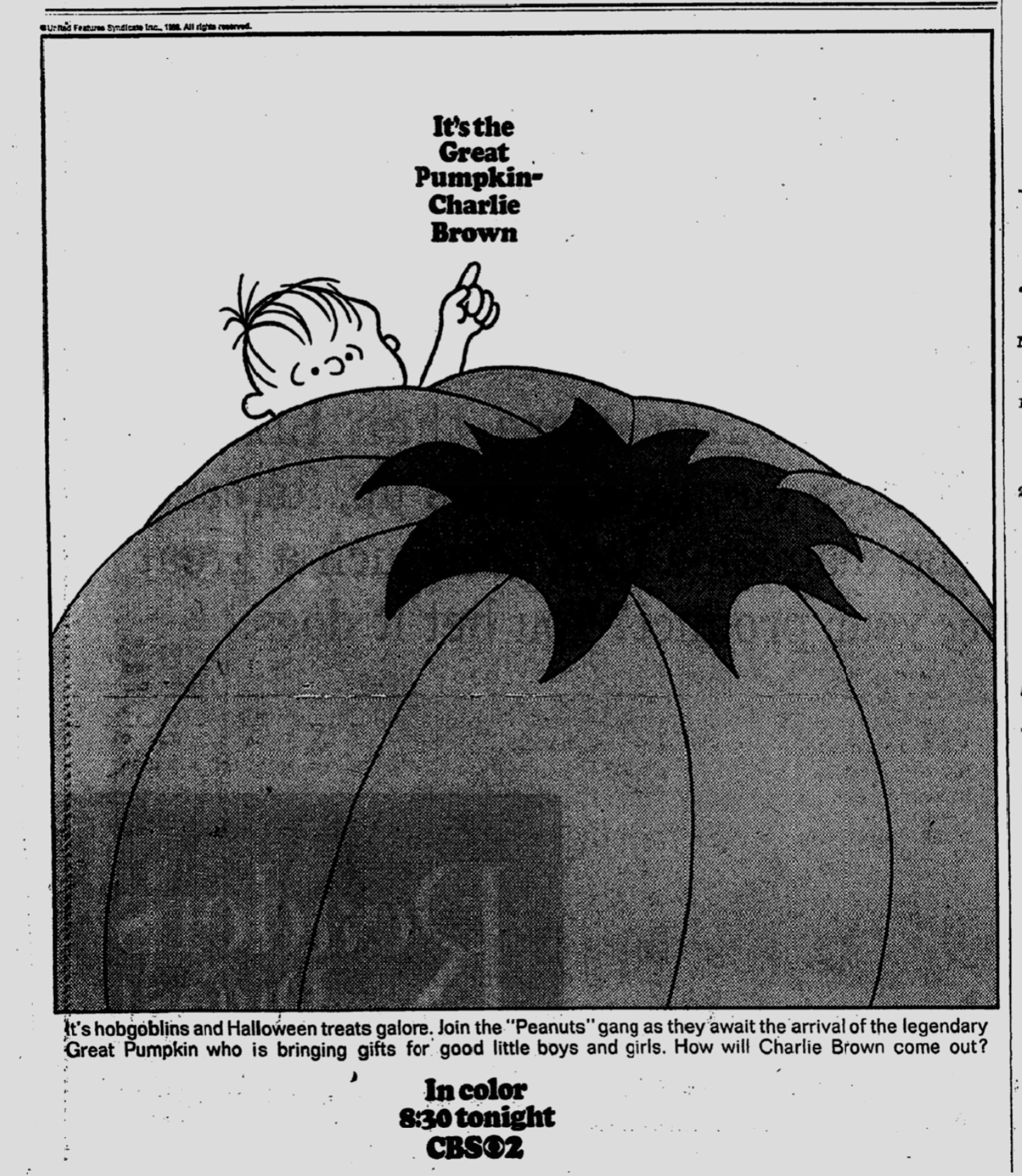 Throwback to 'It's The Great Pumpkin, Charlie Brown': 58 Years of Tradition