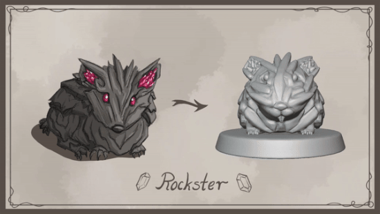 Rockster: The Ultimate D&D Creature and Miniature