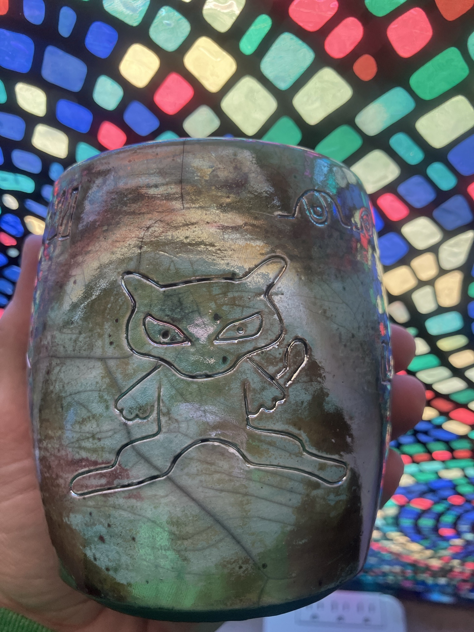 Pottery Inspired by the Legendary Ancient Mew