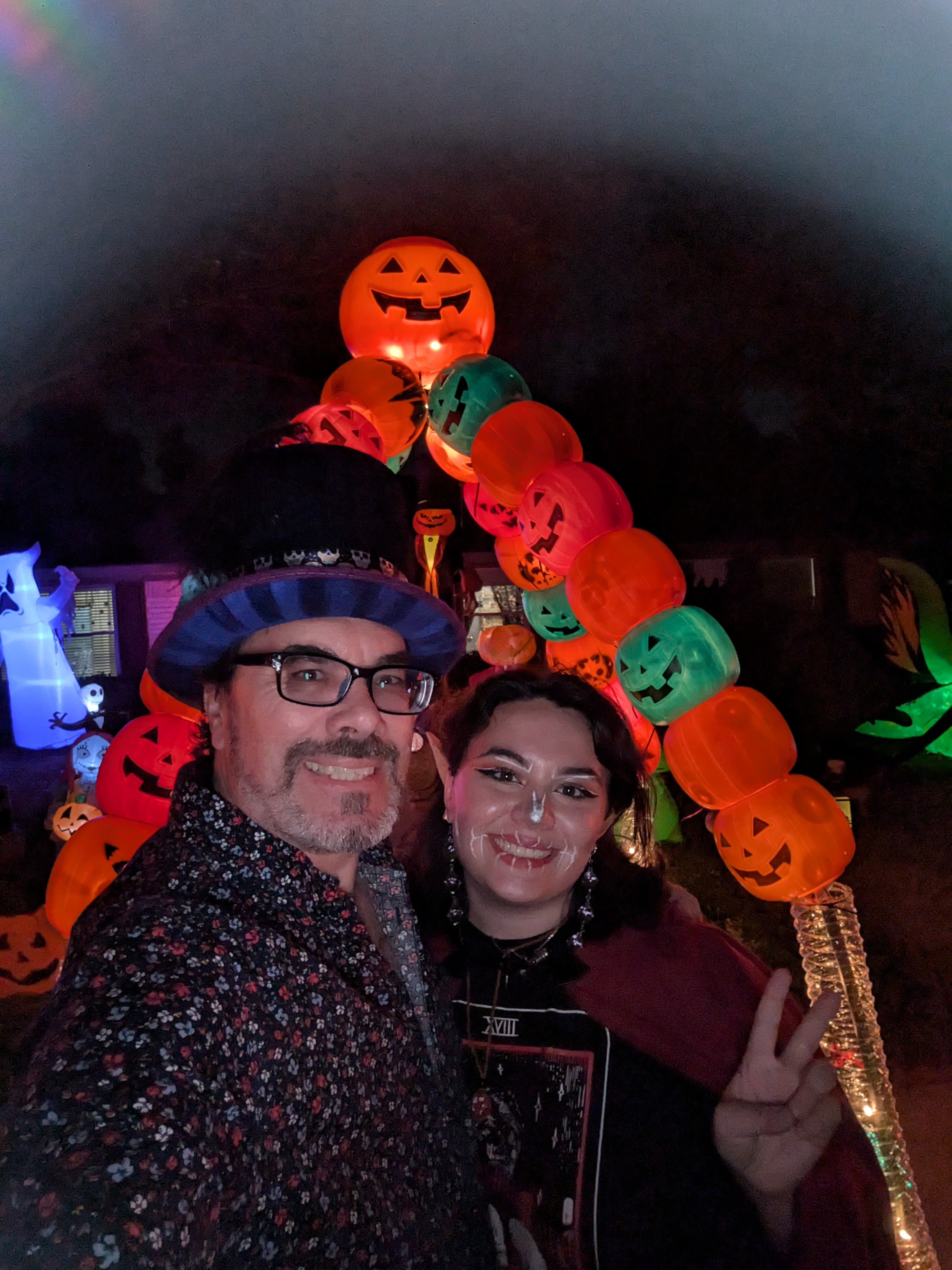 Celebrating Halloween with our fourth annual Candy Slide!