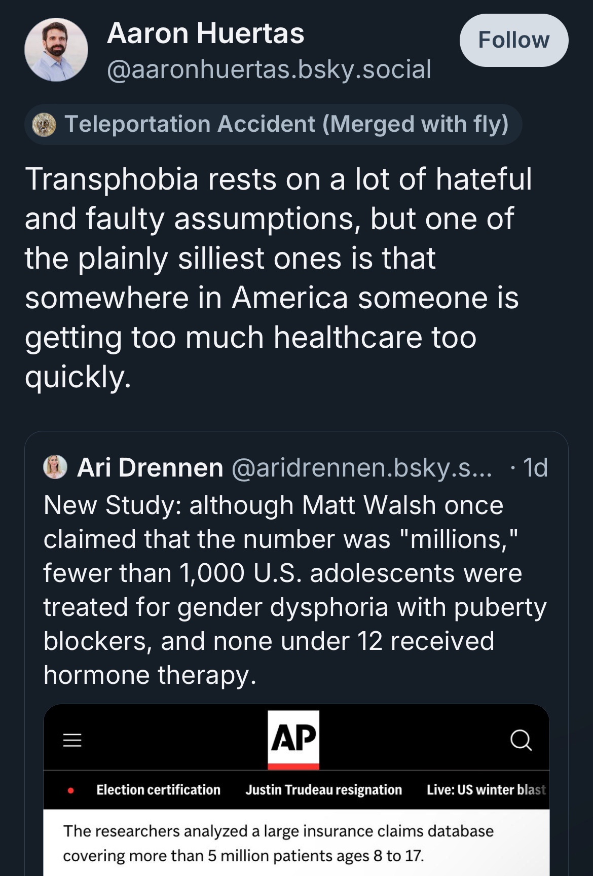 So many layers of sadness in this one.