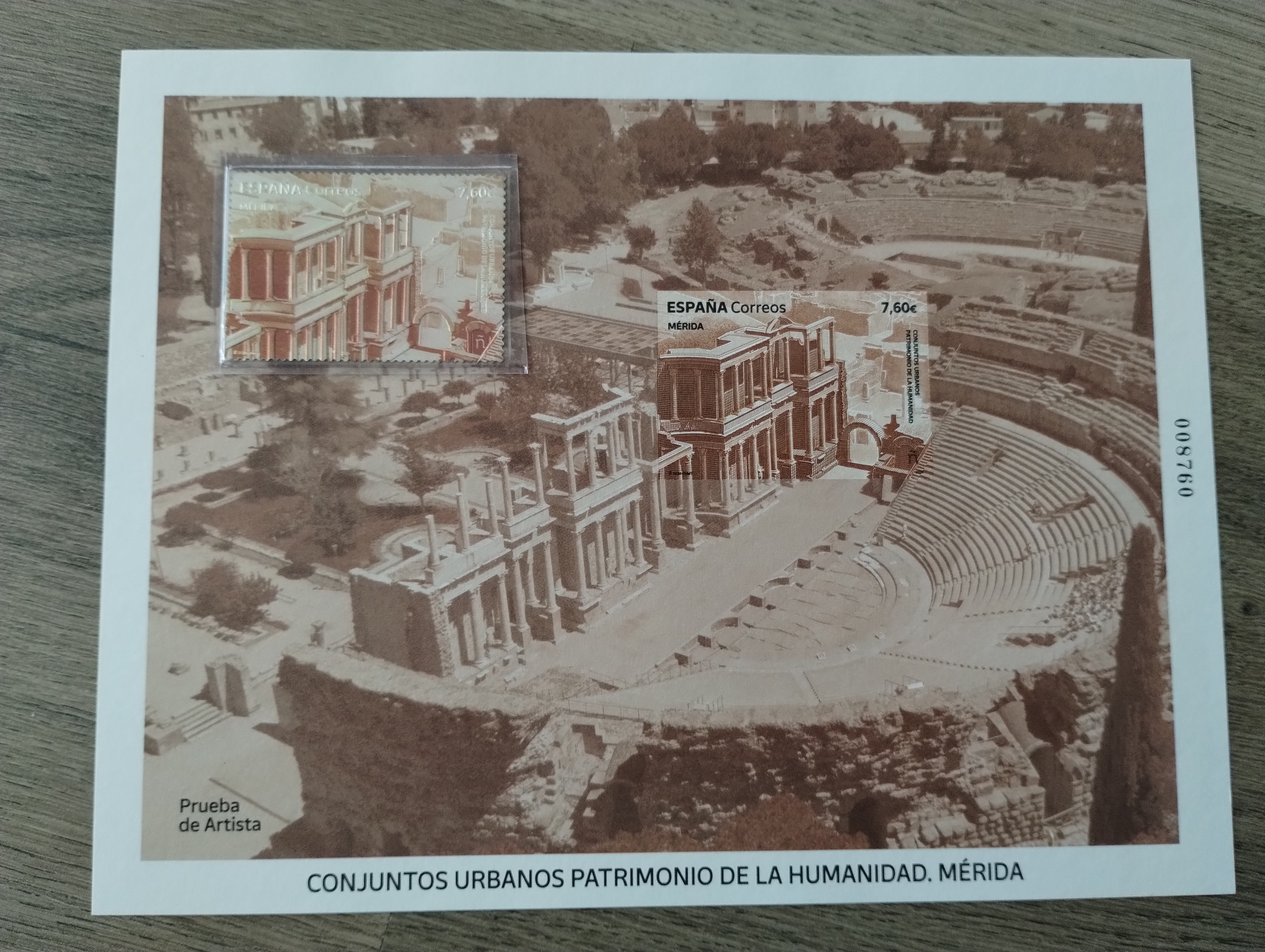 A Stamp Celebrating World Heritage: Mérida