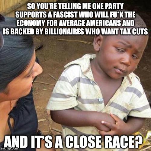 Why is this race so close? Let's break it down!