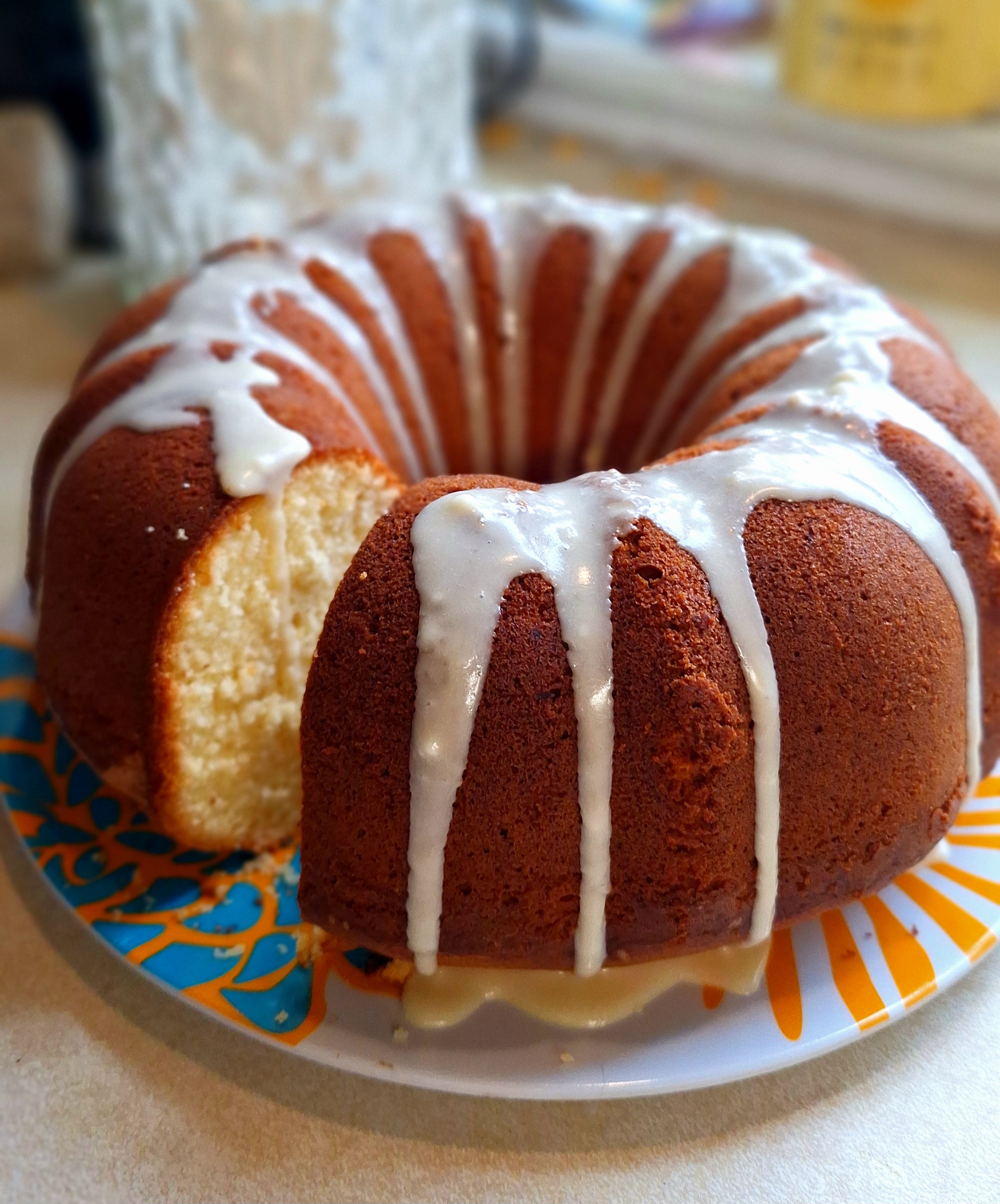 Throwback to 2002: Orange Buttermilk Coffee Cake from a vintage magazine