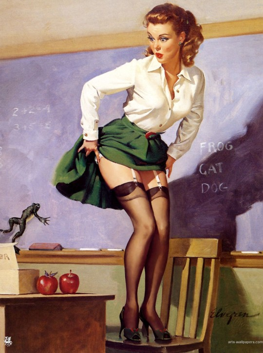 Exploring the Alluring World of Gil Elvgren's Pinup Art