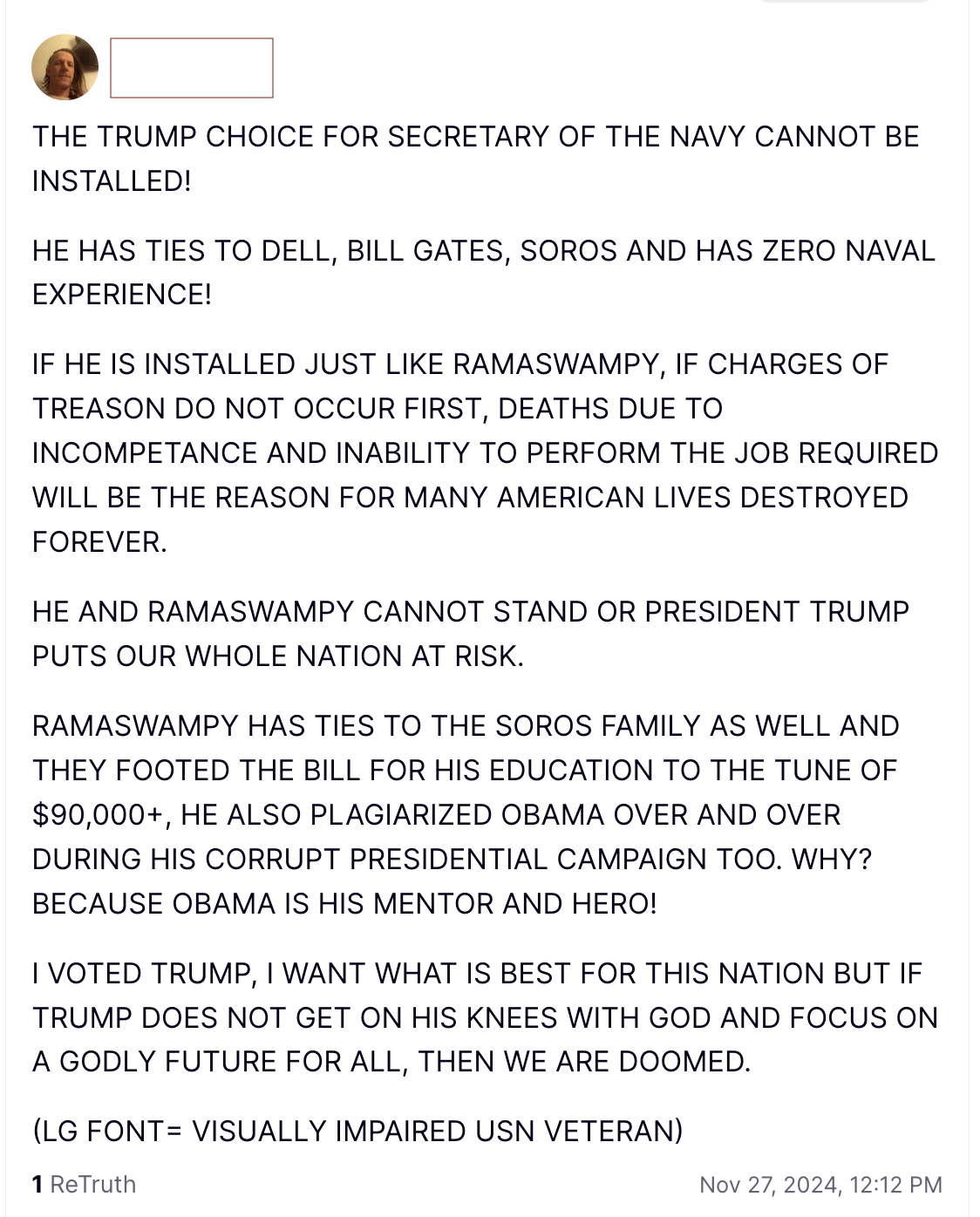 The Controversial Statement: 'If Trump Doesn't Kneel Before God...'