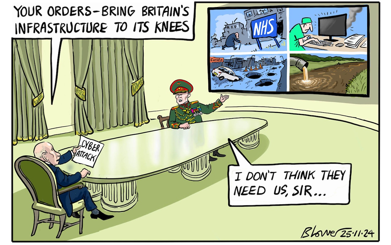 Why rely on missiles when the UK Government is in charge?