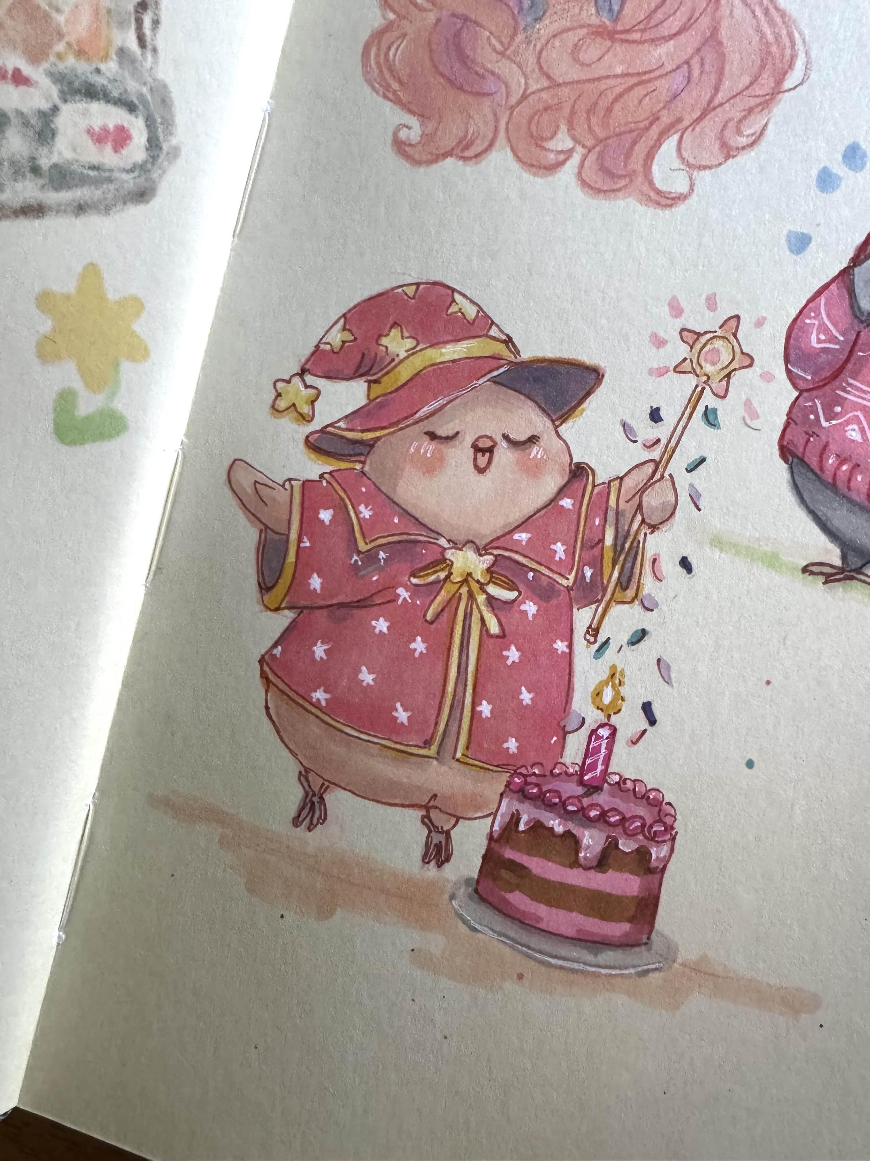 Behold the Magic Birb: A Feathered Wonder!